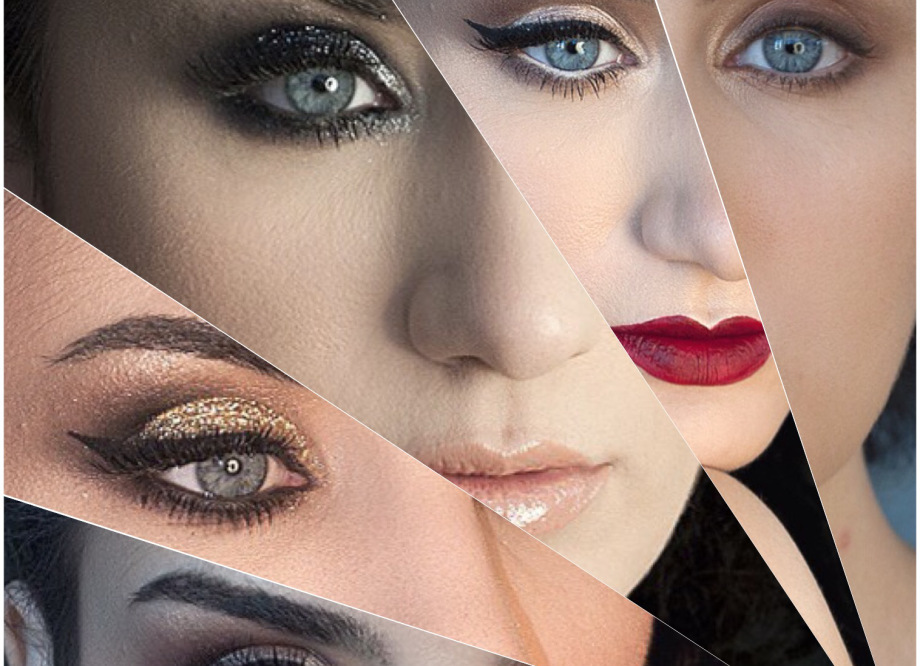 5 propuneri pentru machiajul de Revelion! 5 step-by-step-uri inspirationale! Corina Tudor Makeup Artist Constanta Bucuresti mireasa cursuri fashion salon