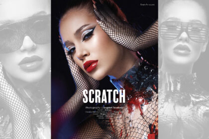 Machiaj Editorial Beauty Scorpio Jin Magazine Corina Tudor